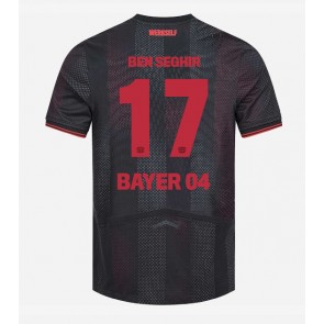 Bayer Leverkusen Eliesse Ben Seghir #17 Hjemmebanetrøje 2025-26 Kortærmet